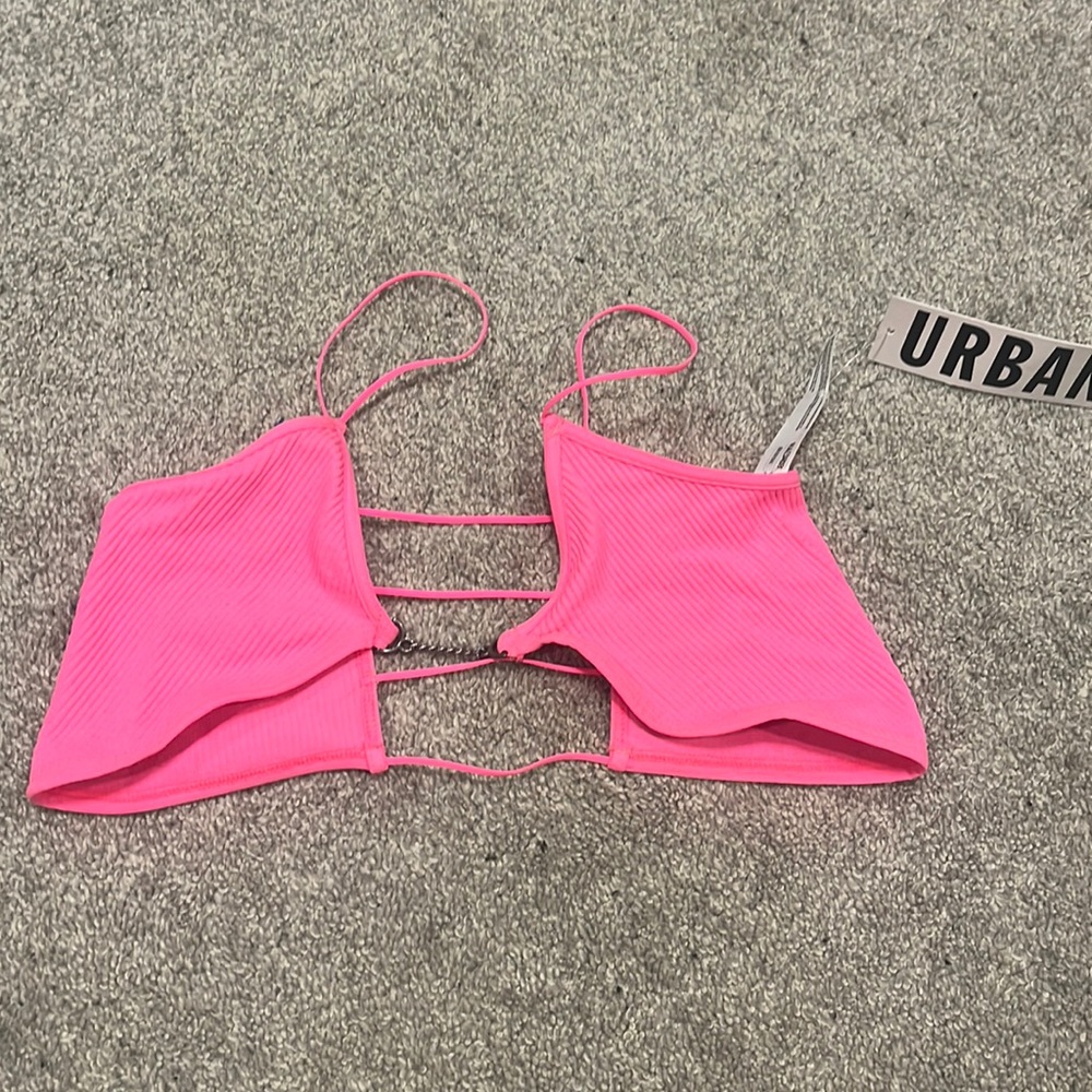 Hot pink bralette top